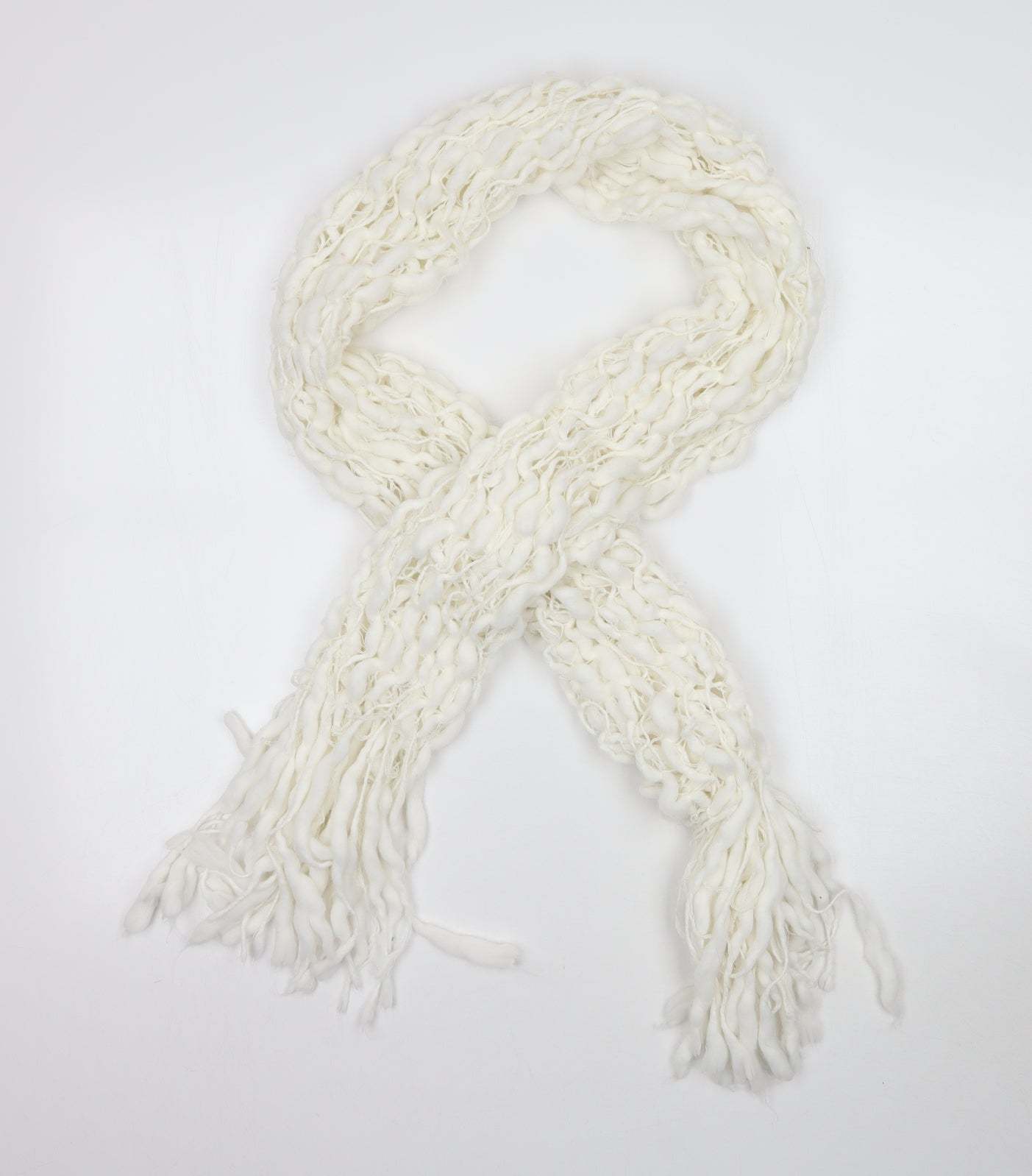 The Craze Womens Ivory    Scarf