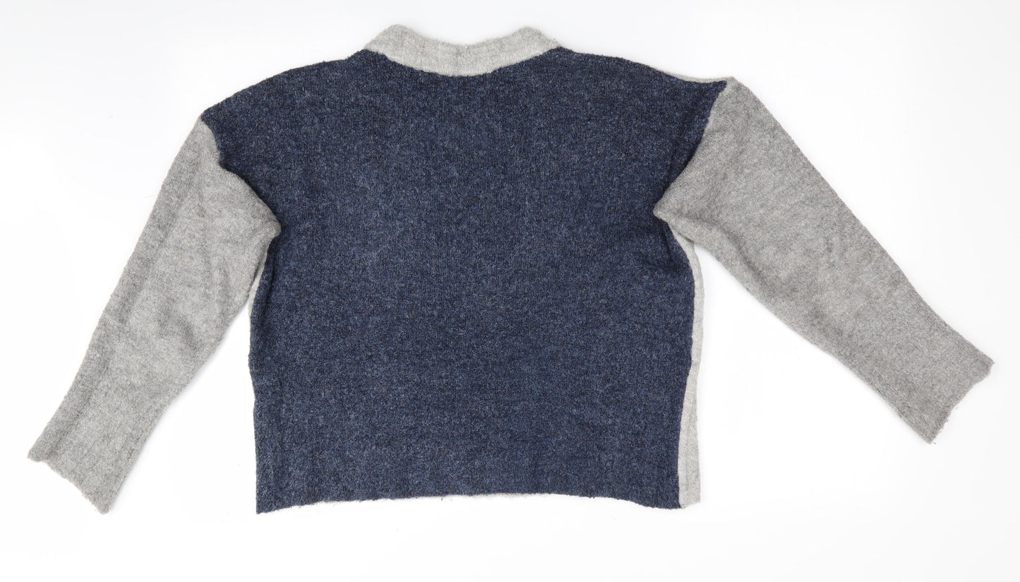 Marks and Spencer Womens Grey   Pullover Jumper Size L