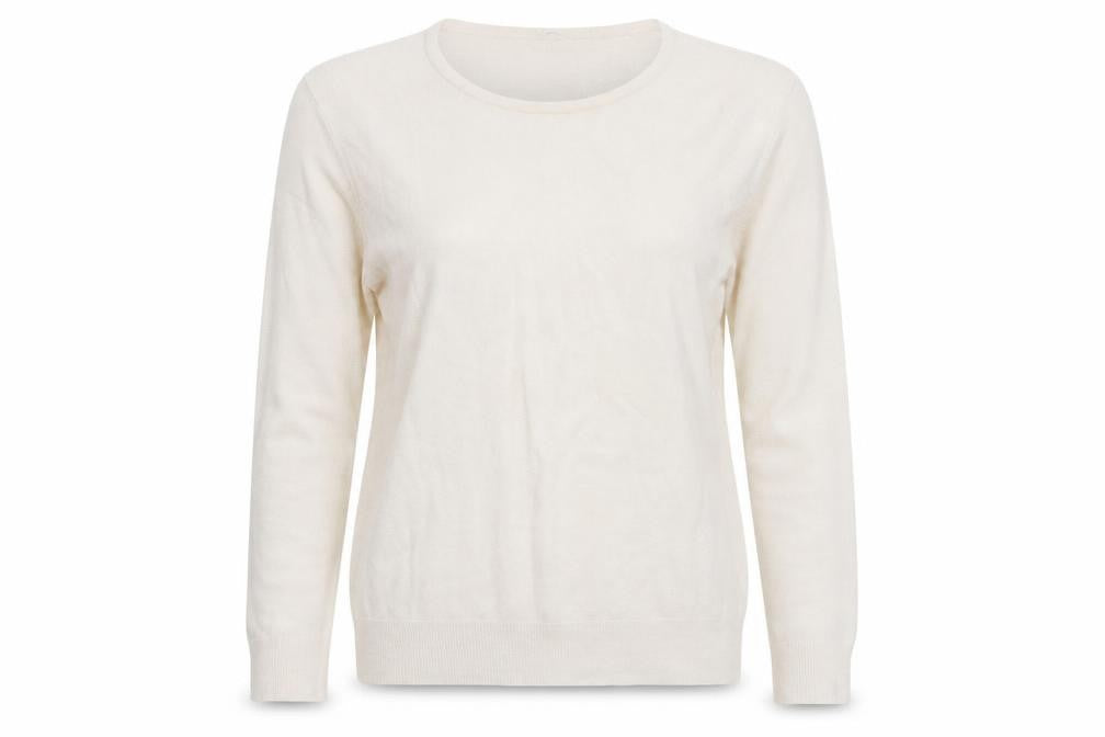 Marks and Spencer Womens Ivory   Pullover Jumper Size 8