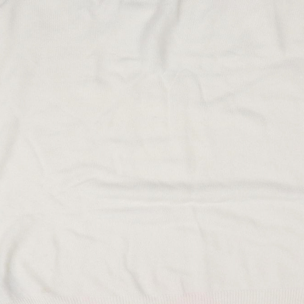 Marks and Spencer Womens Ivory   Pullover Jumper Size 8