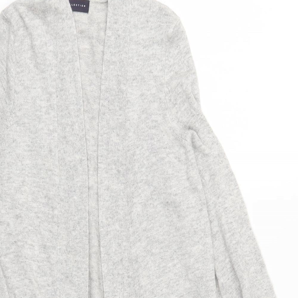 Marks and Spencer Womens Grey  Knit Cardigan Jumper Size S