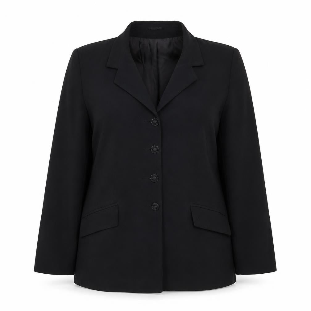 Select Womens Black   Jacket Suit Jacket Size 14