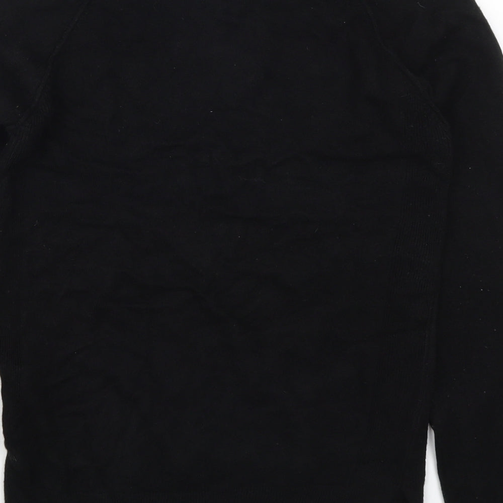 Atmosphere Womens Black  Knit Pullover Jumper Size 12