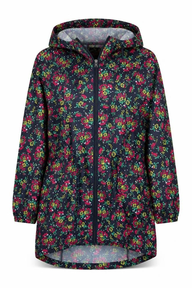 Originals Womens Multicoloured Floral  Anorak Coat Size 10