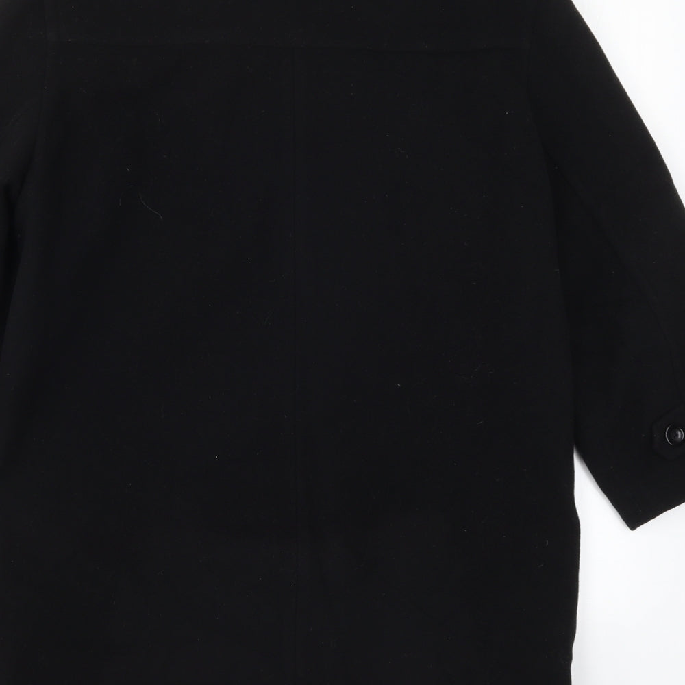 Alex & Co Womens Black   Pea Coat Coat Size 8