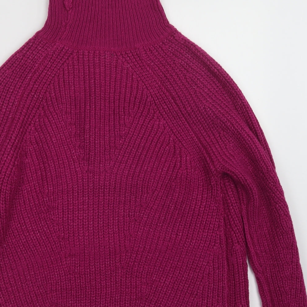 Primark Womens Purple  Knit Pullover Jumper Size 4