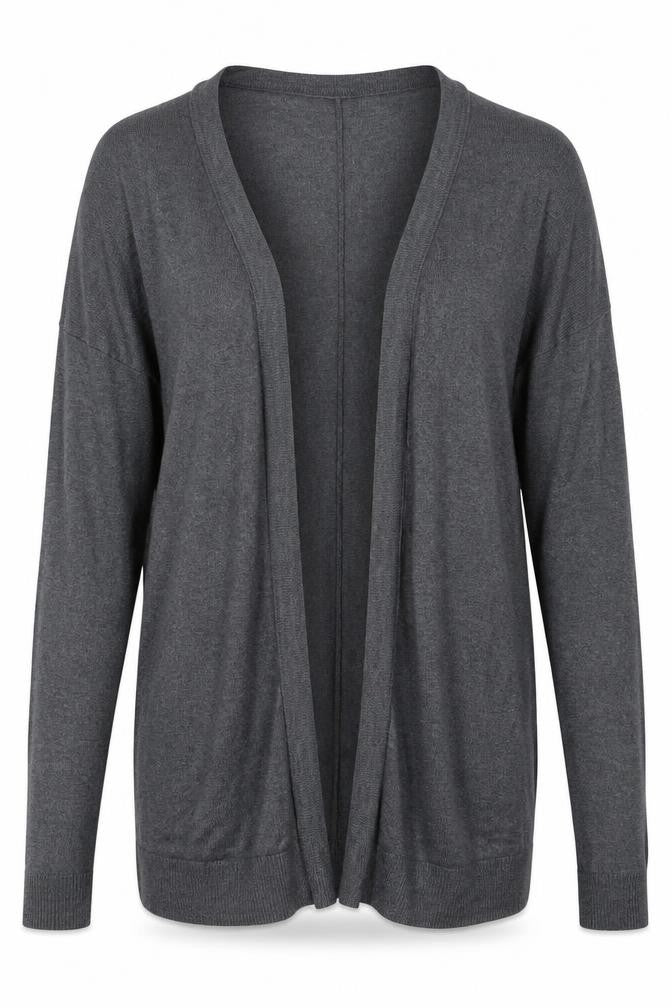 H&M Womens Grey  Knit Cardigan Jumper Size S