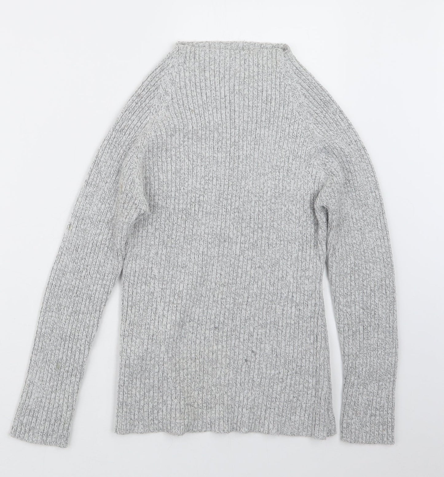 Select Womens Grey  Knit Pullover Jumper Size S