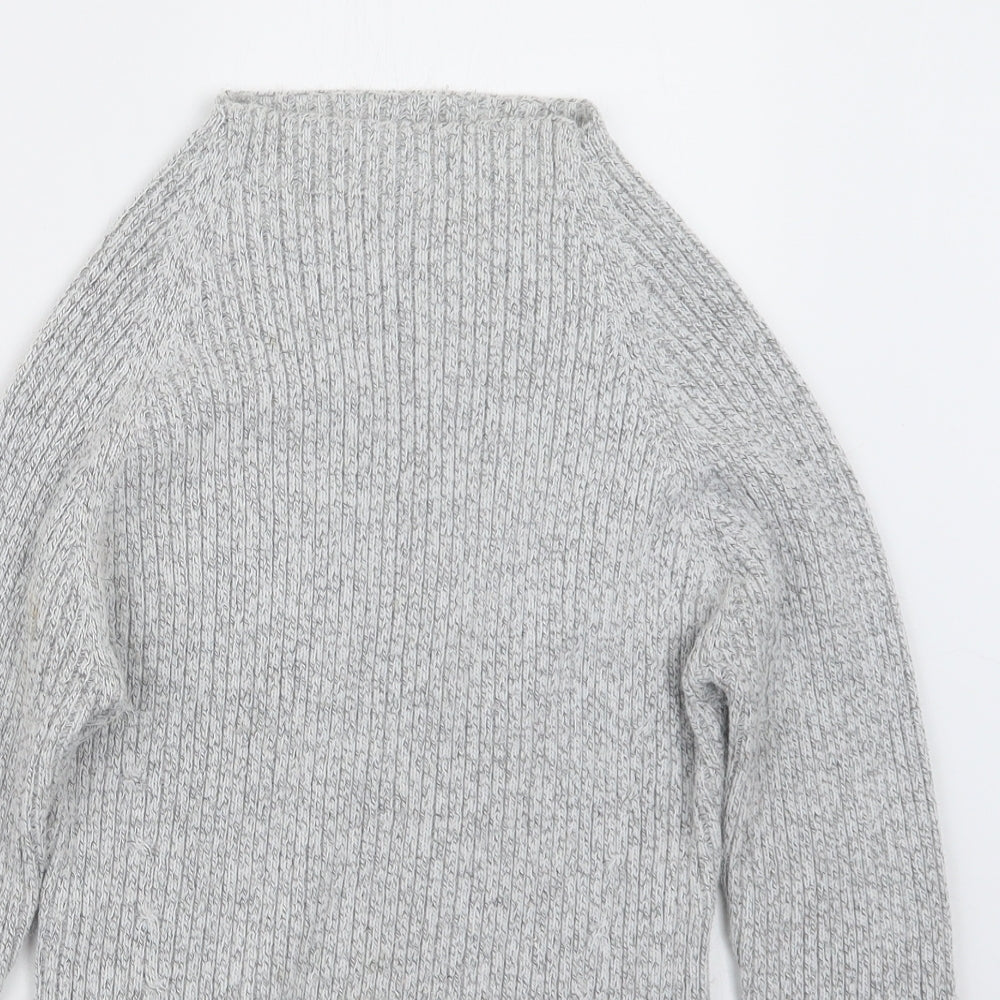 Select Womens Grey  Knit Pullover Jumper Size S