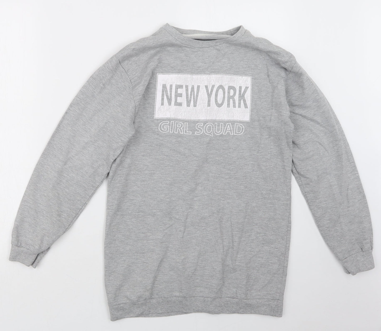 Pep&Co Girls Grey   Pullover Jumper Size 11-12 Years