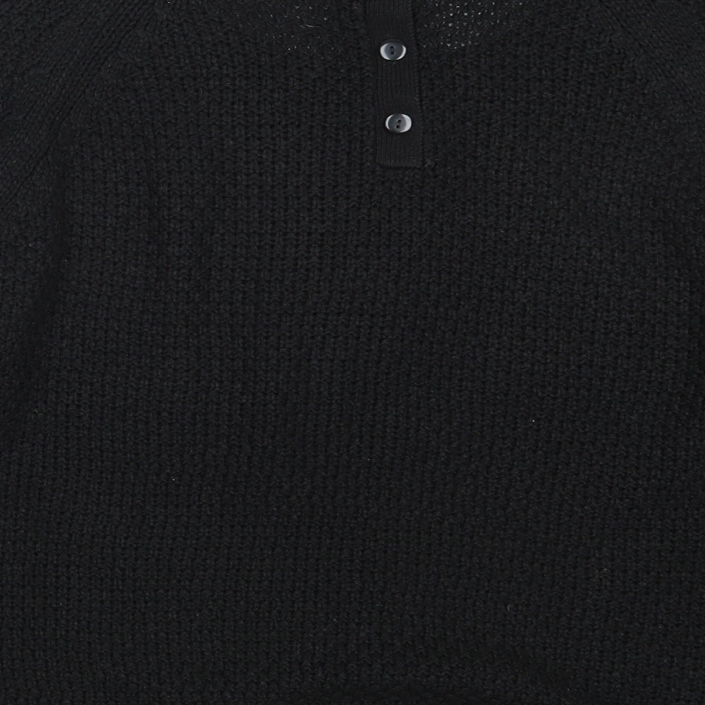Love Knitwear Womens Black   Pullover Jumper One Size