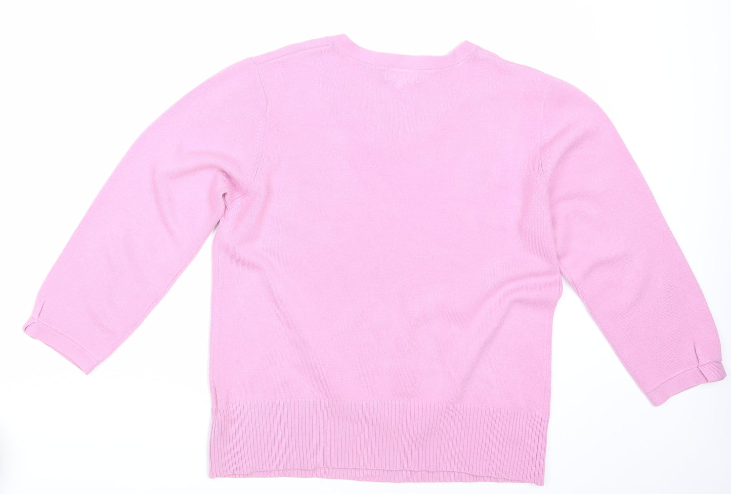 Ann Marie Womens Pink   Pullover Jumper Size L