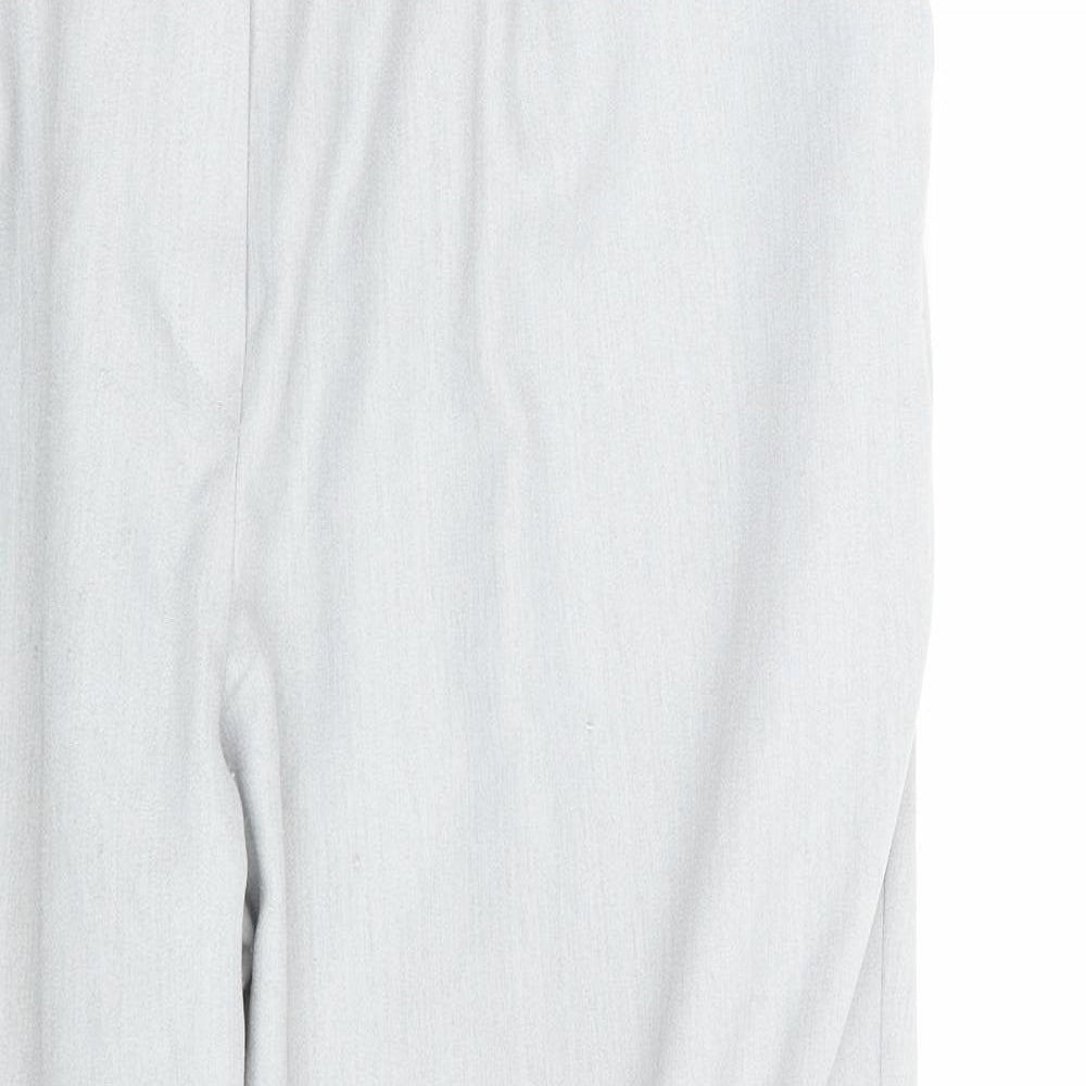 M&S Womens Grey   Trousers  Size 18 L25 in