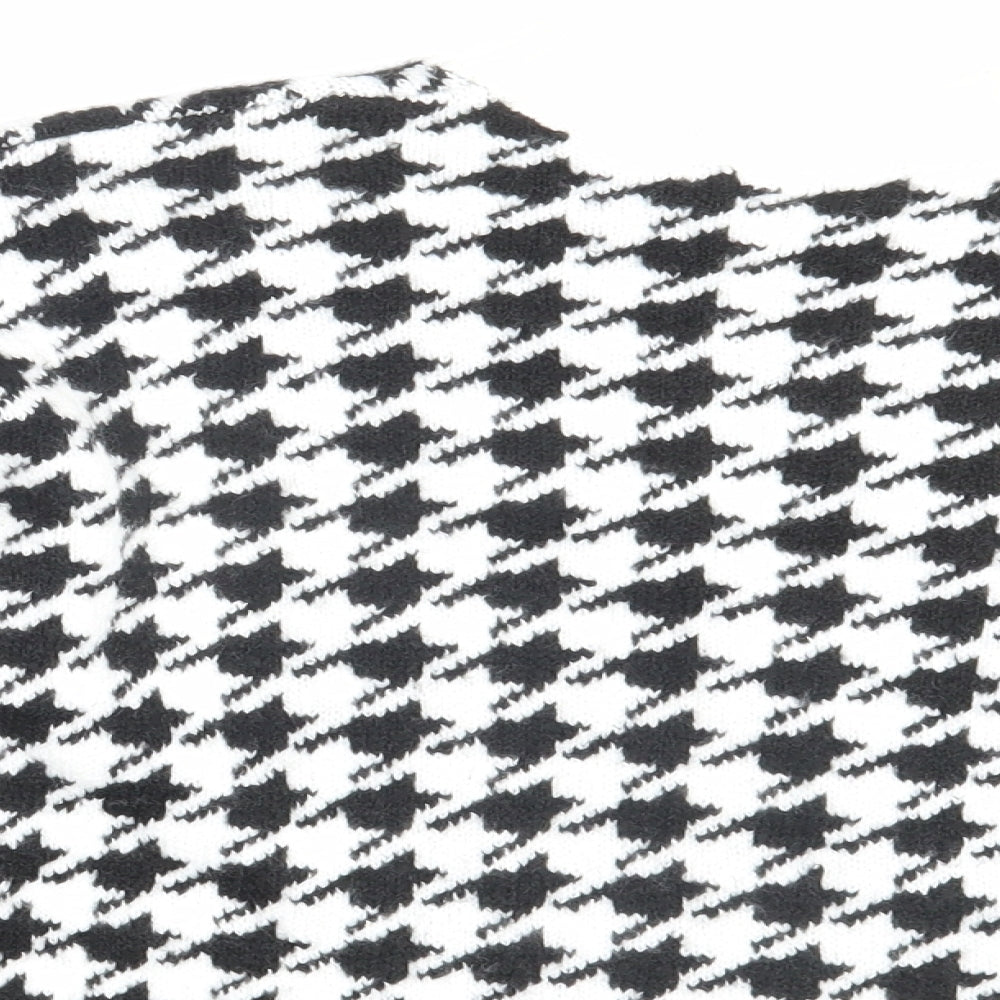 George Boys White Herringbone  Pullover Jumper Size 14-15 Years