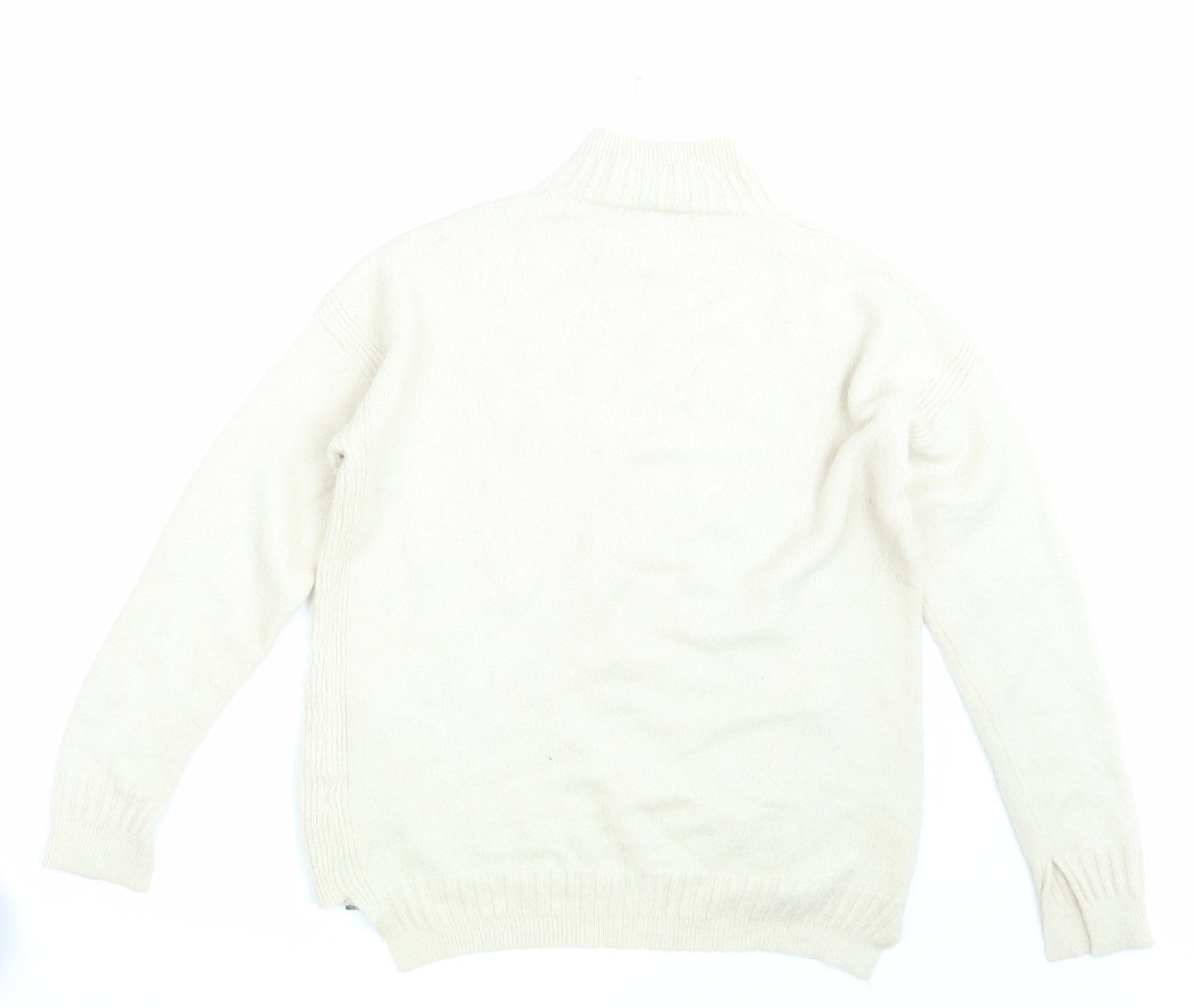 Love Knitwear Womens Ivory   Pullover Jumper Size 14