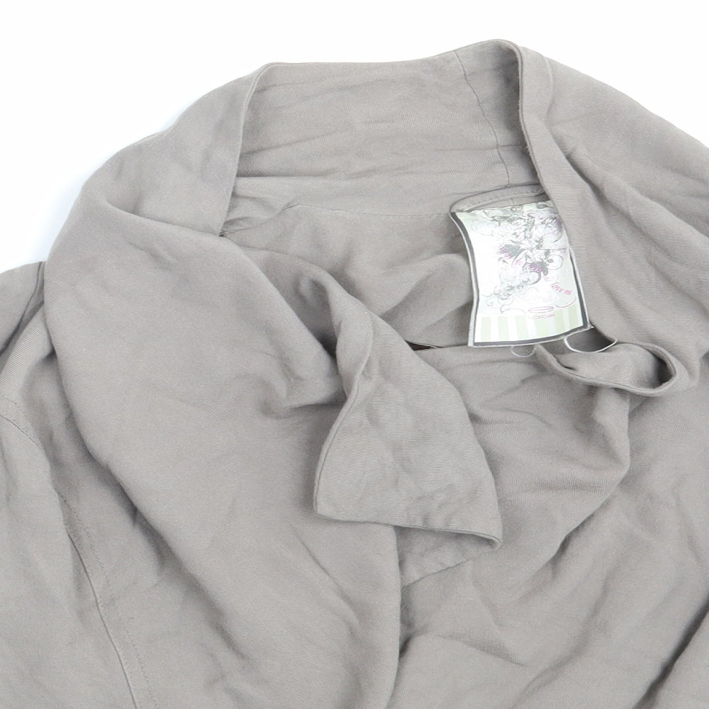 New Look Womens Beige   Wrap Jumper Size 14