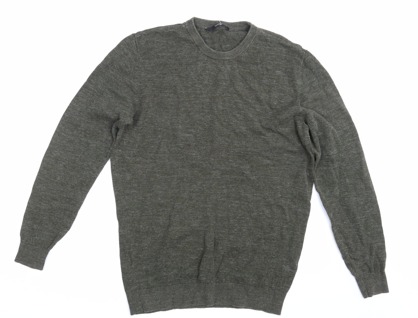 George Mens Green   Pullover Sweatshirt Size S