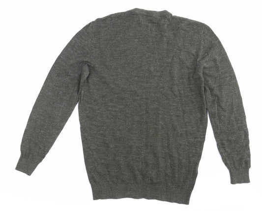 George Mens Green   Pullover Sweatshirt Size S
