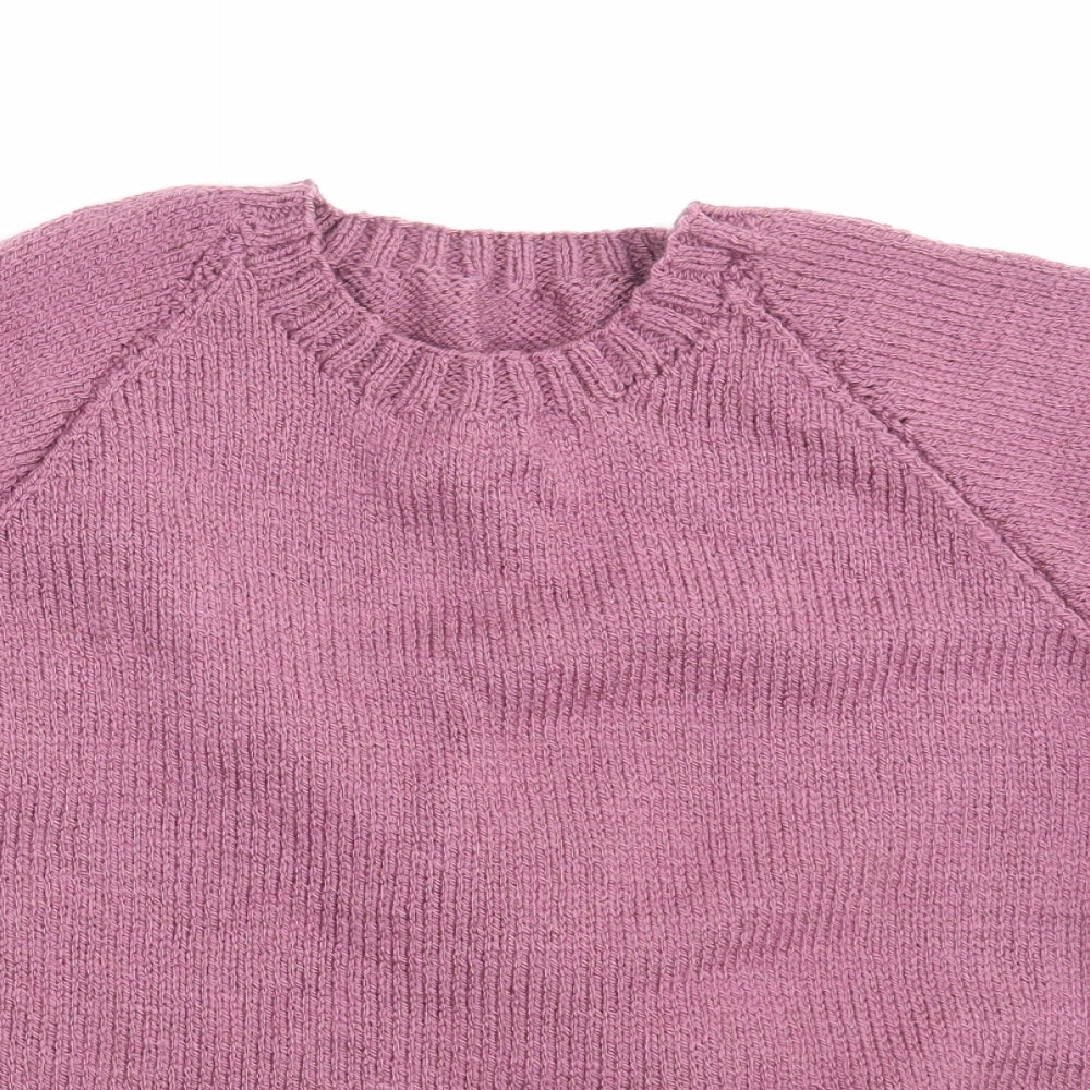 Preworn Womens Pink   Pullover Jumper One Size