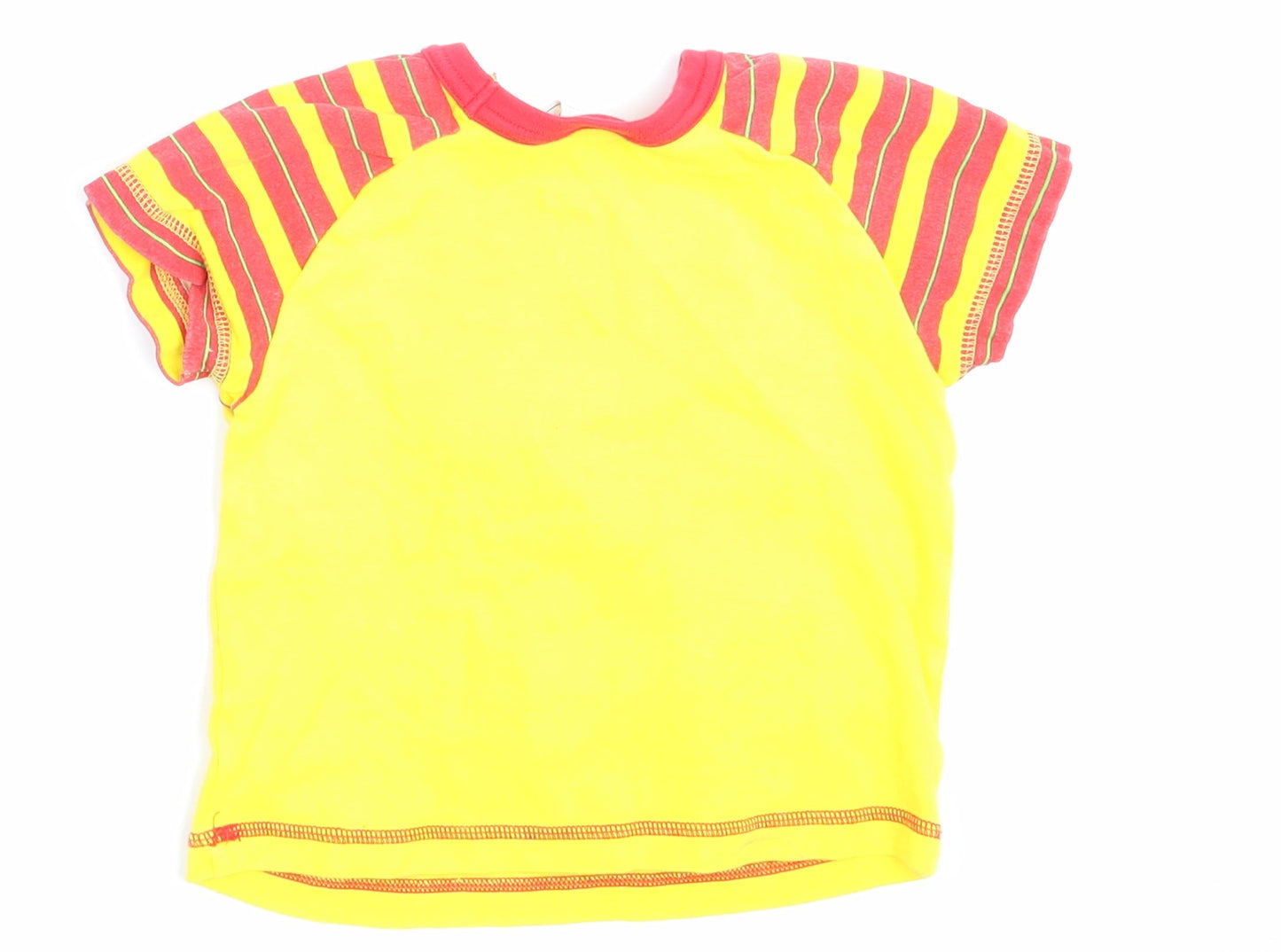 Disney Boys Yellow   Basic T-Shirt Size 6-9 Months  - Little chicken