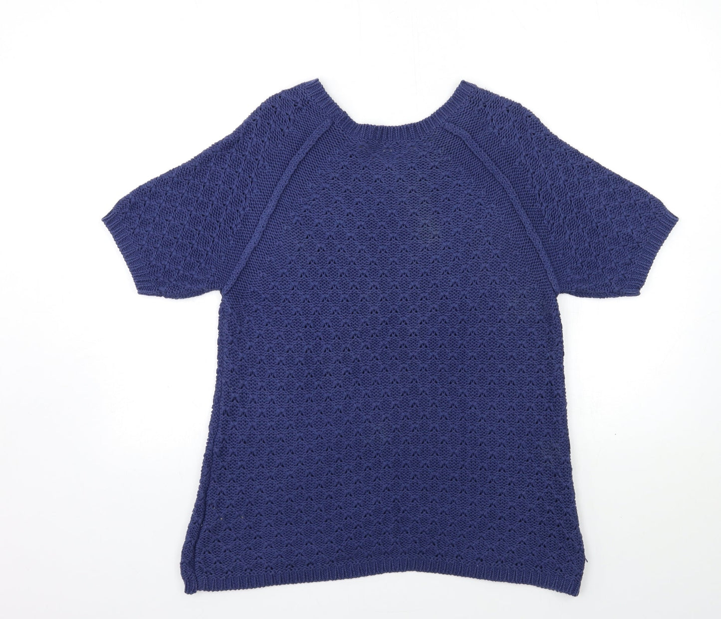 Dorothy Perkins Womens Blue  Knit Pullover Jumper Size 12