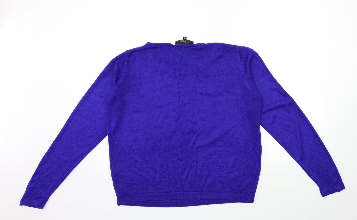 ORIGINALS Womens Blue  Knit Pullover Jumper Size 16