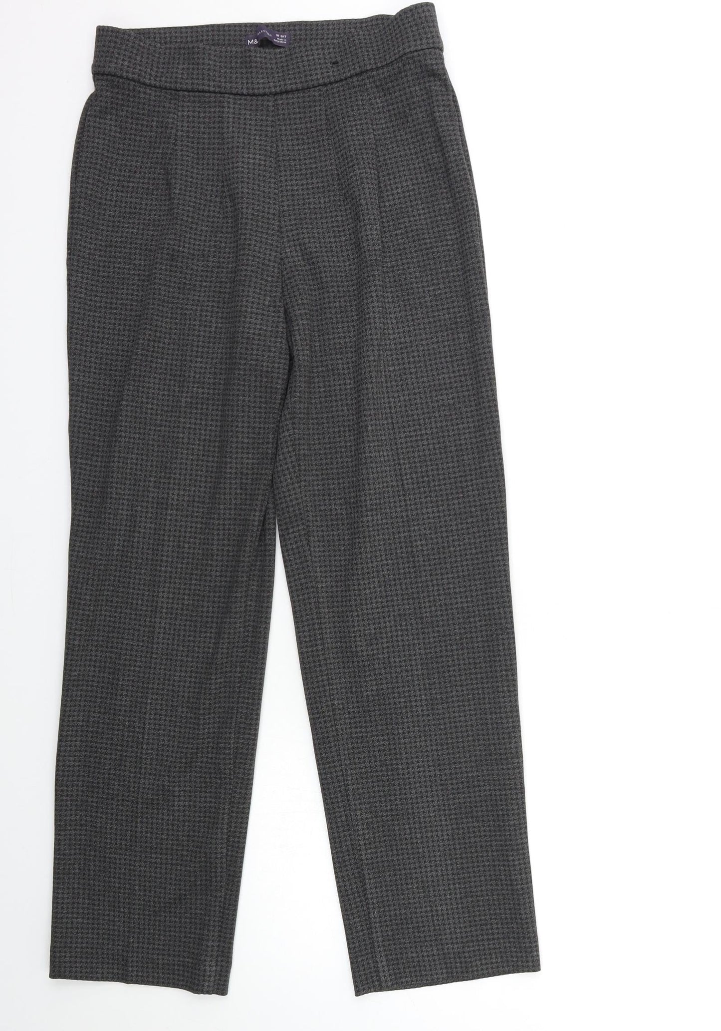 Marks and Spencer Womens Grey   Trousers  Size 10 L27 in