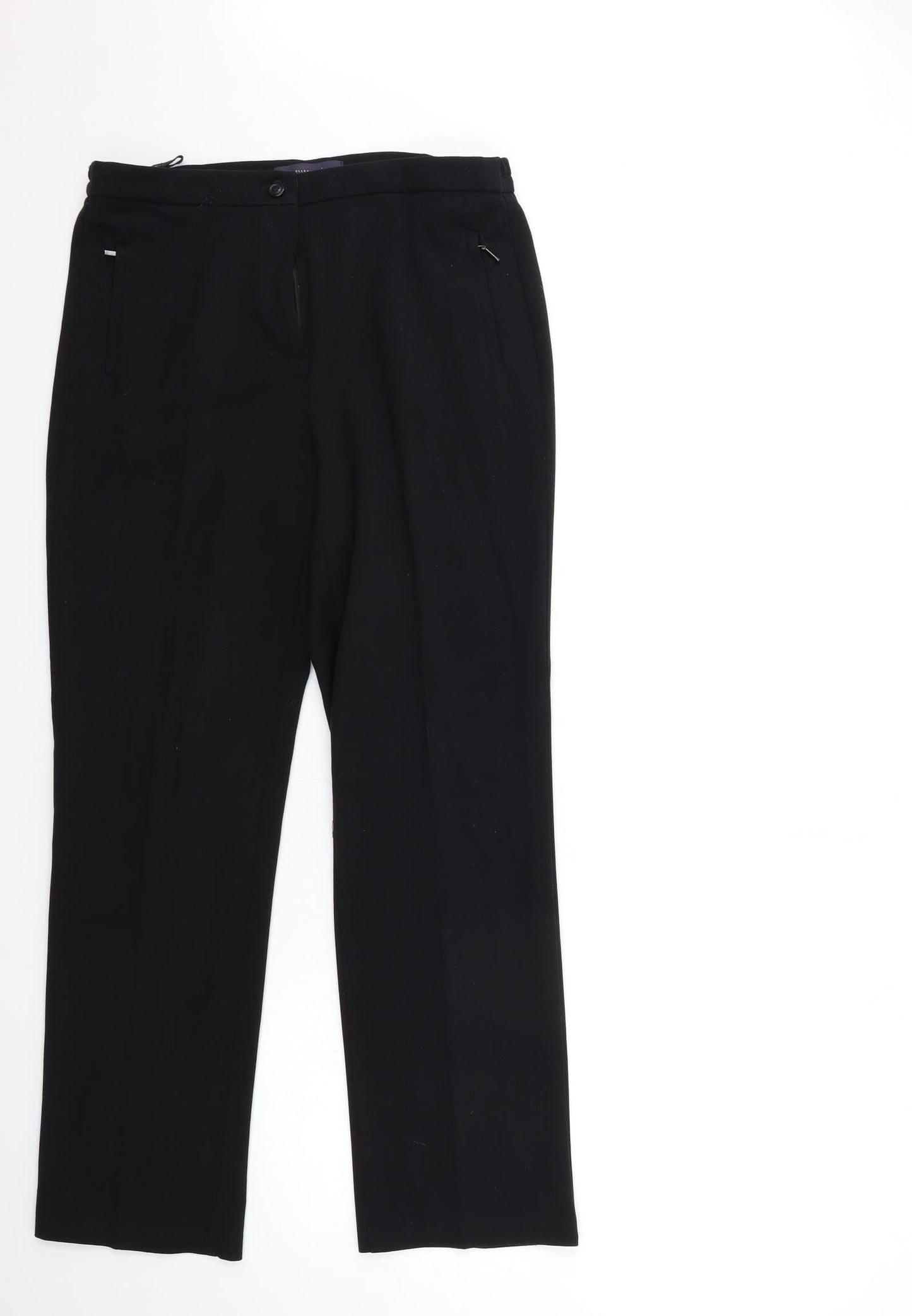 Marks and Spencer Womens Black   Trousers  Size 10 L30 in