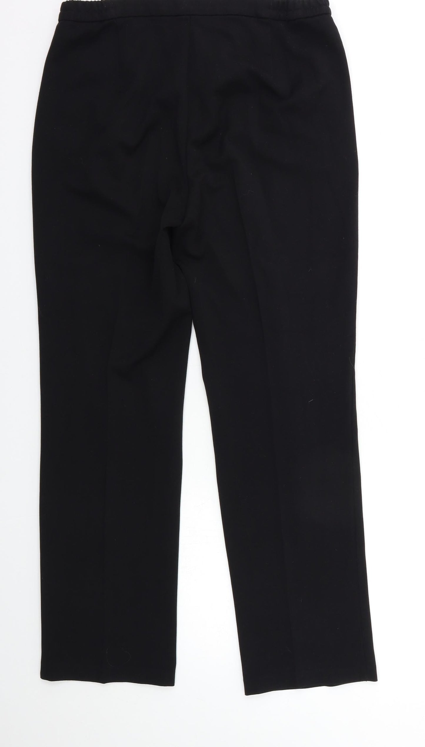 Marks and Spencer Womens Black   Trousers  Size 10 L30 in