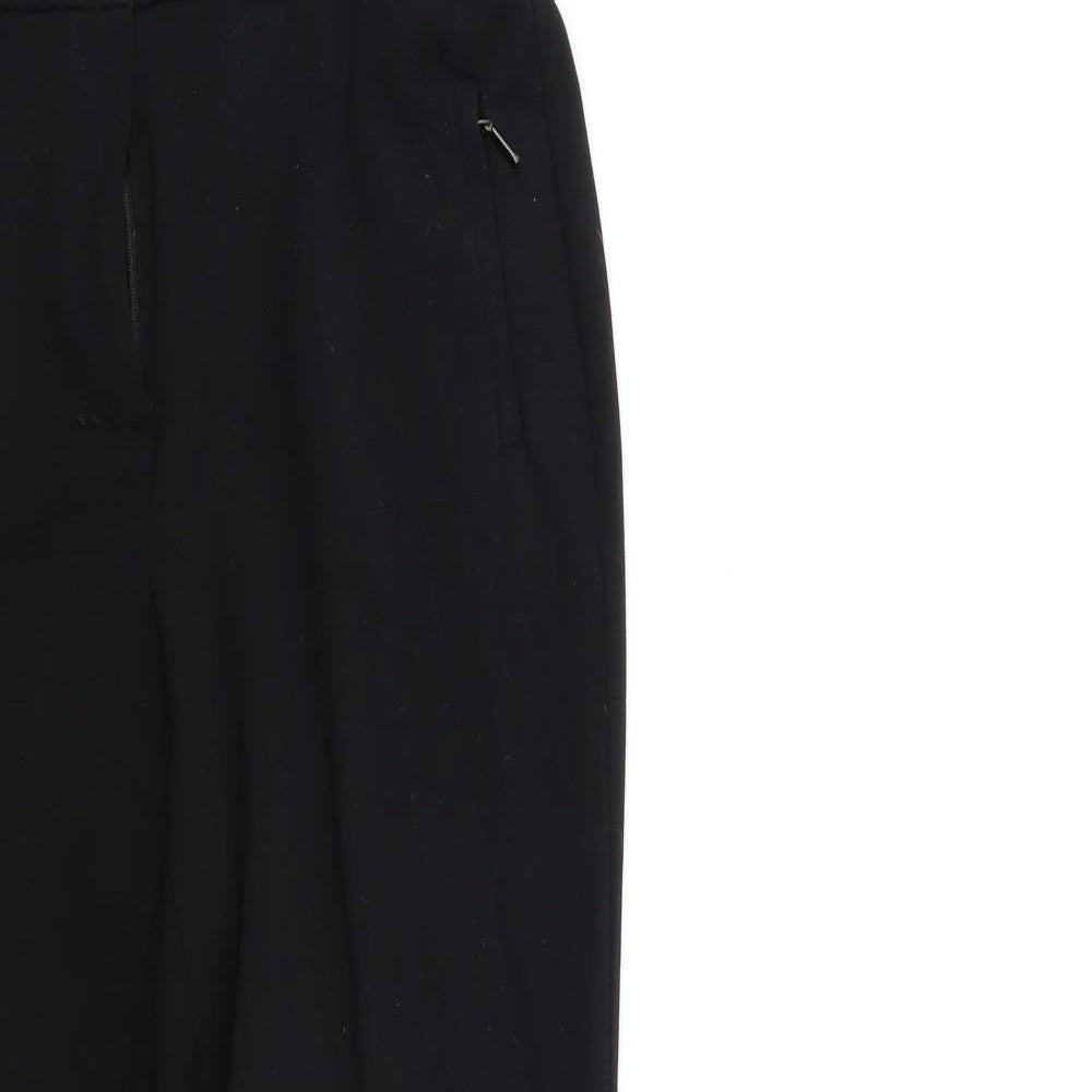 Marks and Spencer Womens Black   Trousers  Size 10 L30 in