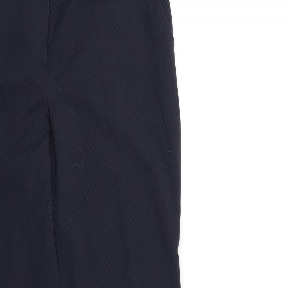 Papaya Womens Blue   Trousers  Size 12 L31 in