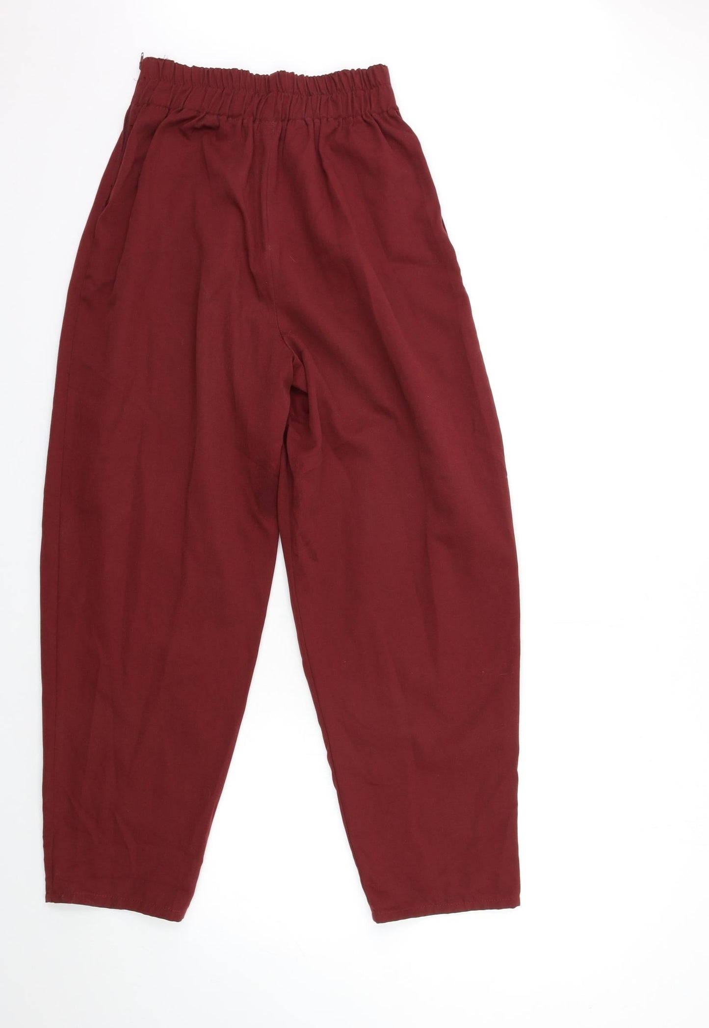 Preworn Womens Red   Trousers  Size 23 in L27 in