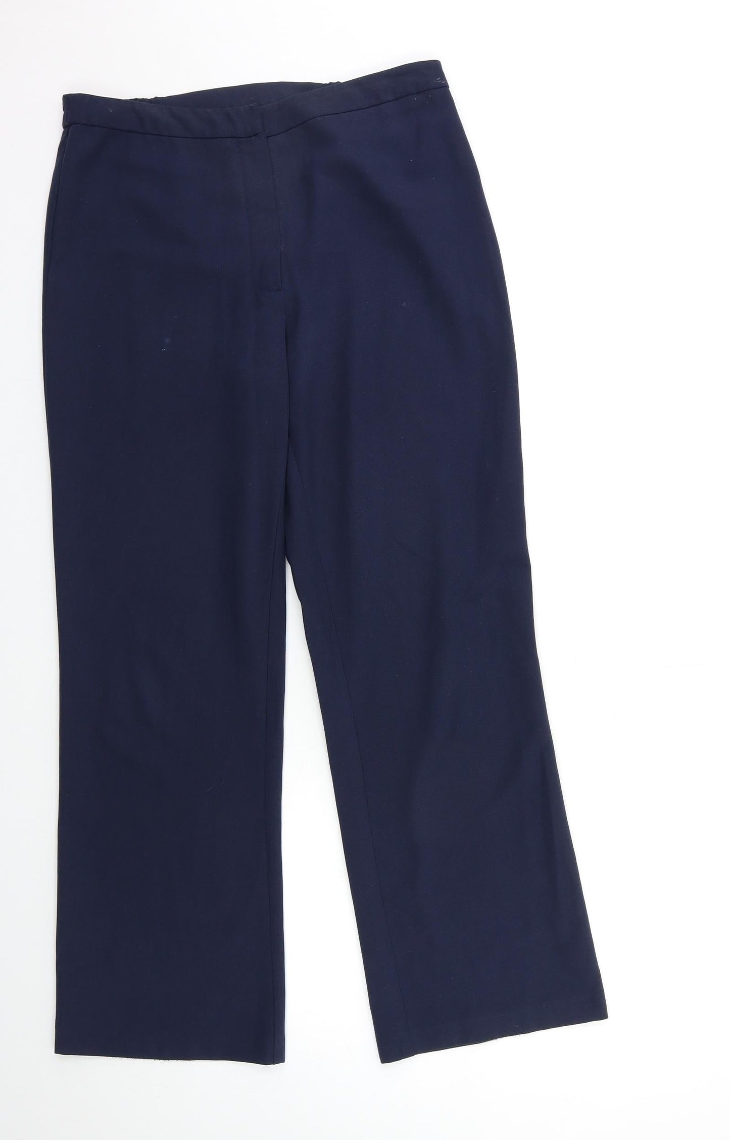 Preworn Womens Blue   Trousers  Size 12 L28 in