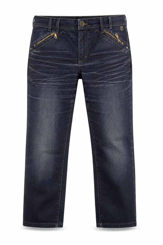 PULZ Mens Blue  Denim Straight Jeans Size 32 in L26 in