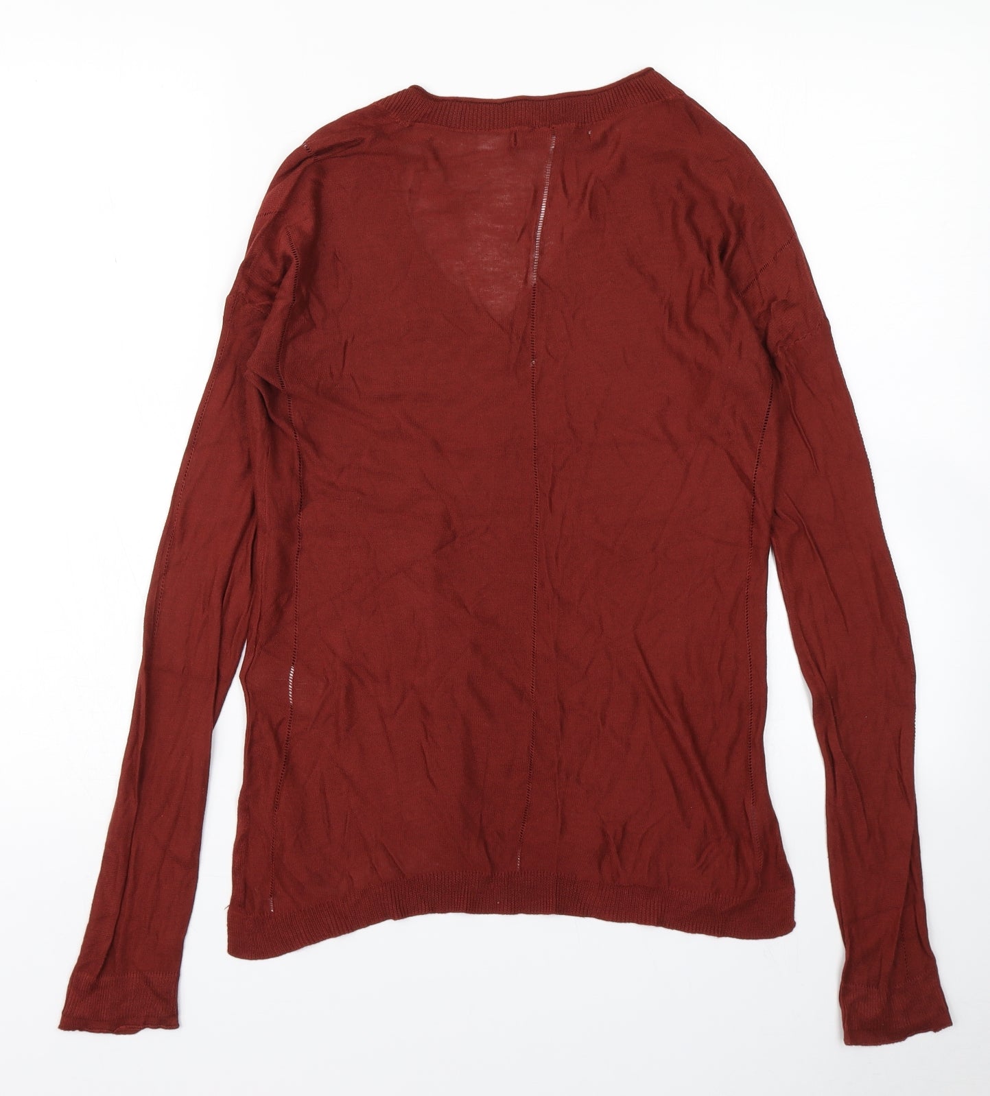NEXT Womens Brown  Knit Pullover Jumper Size 10