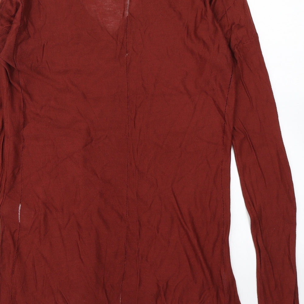 NEXT Womens Brown  Knit Pullover Jumper Size 10
