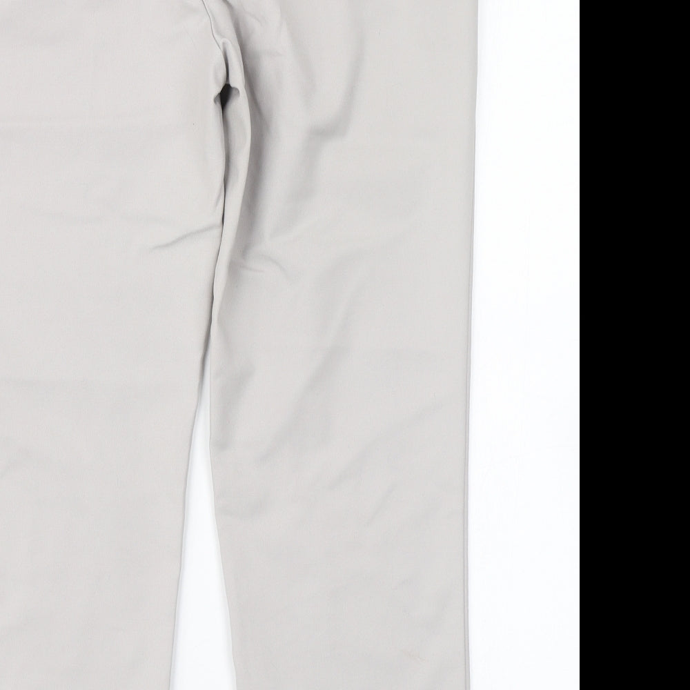 Mango Womens Grey   Pedal Pusher Trousers Size 12 L24 in