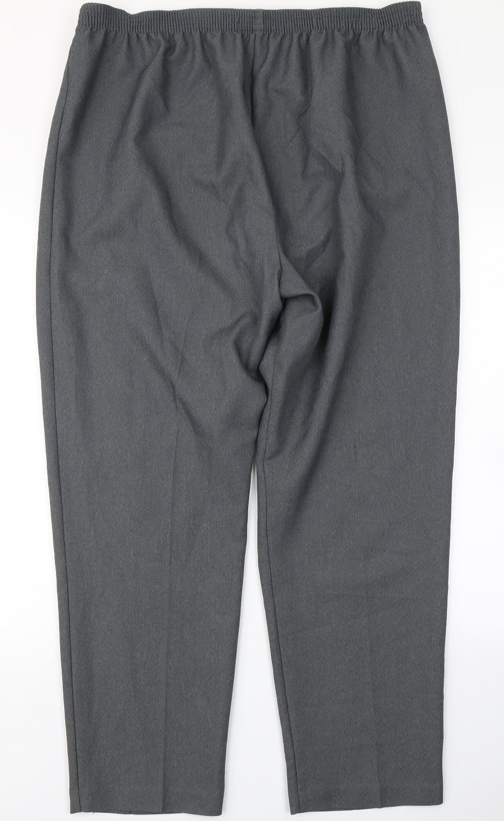 Berkertex Womens Grey   Dress Pants Trousers Size 18 L26 in
