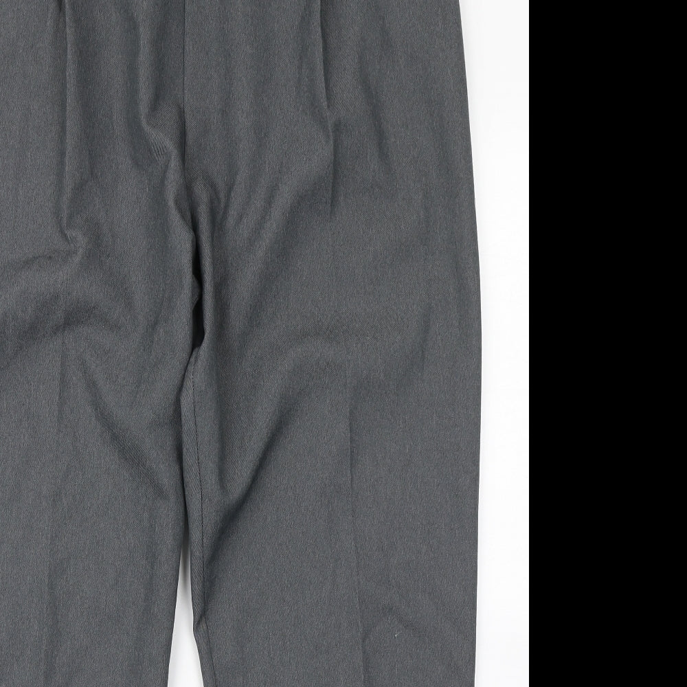 Berkertex Womens Grey   Dress Pants Trousers Size 18 L26 in