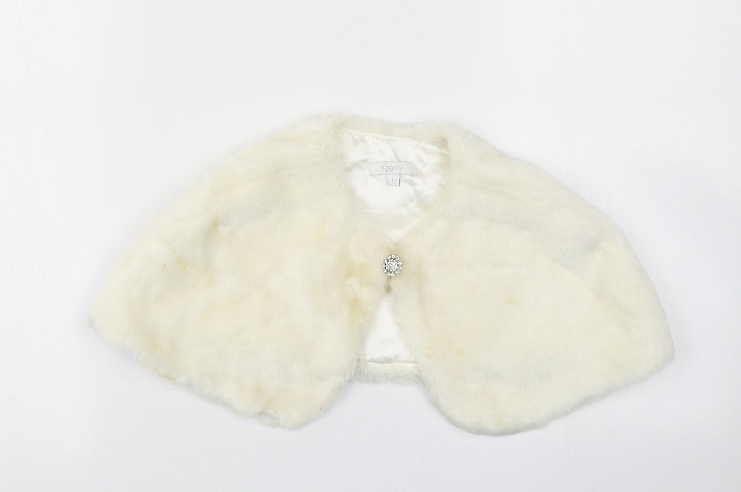 Debenhams Girls White   Pashmina Scarves & Wraps One Size