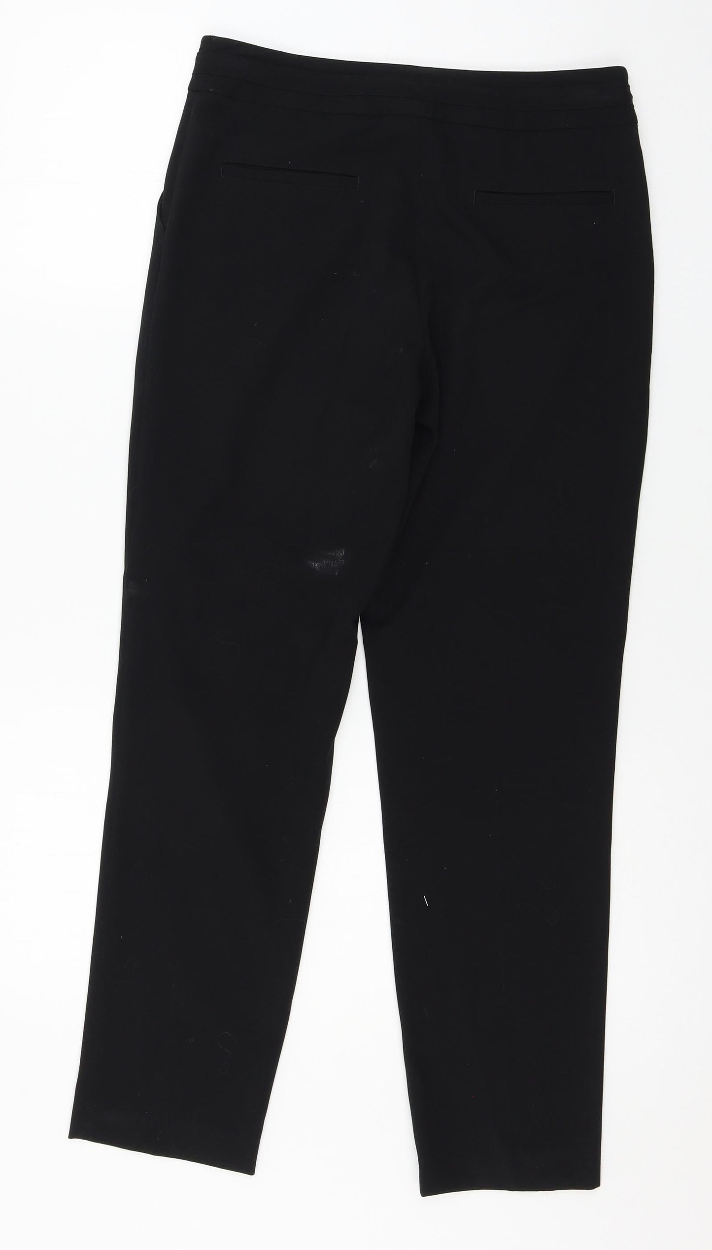 NEXT Womens Black   Trousers  Size 6 L27 in