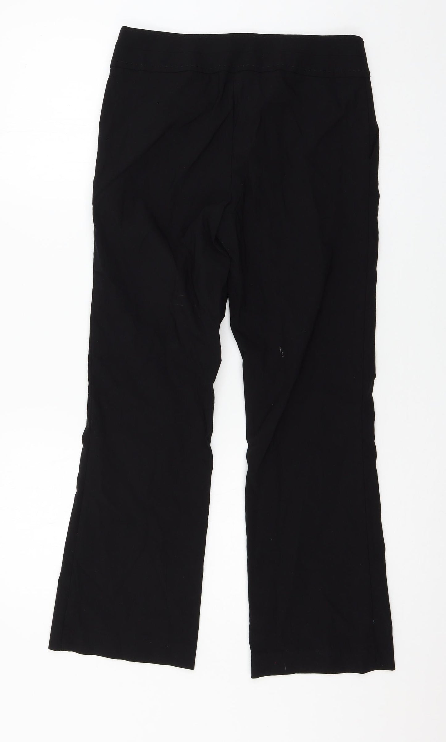 Papaya Womens Black   Trousers  Size 10 L26 in