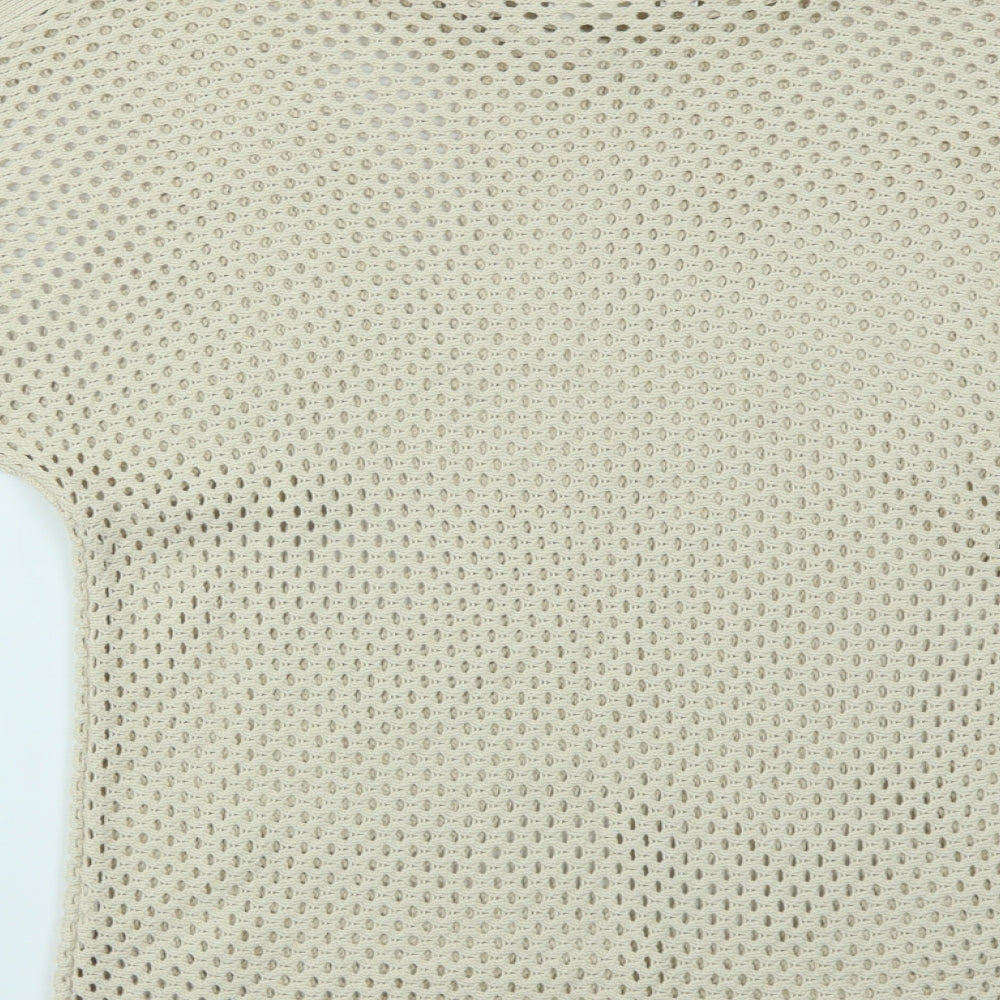 Body Flirt Womens Beige   Basic T-Shirt Size S