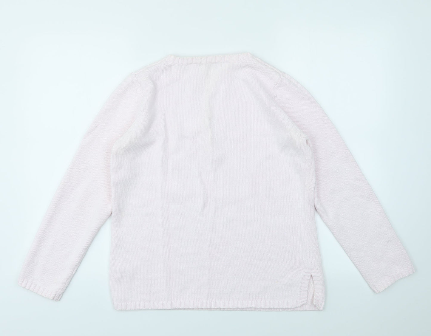 R Womens Pink   Pullover Jumper Size 14