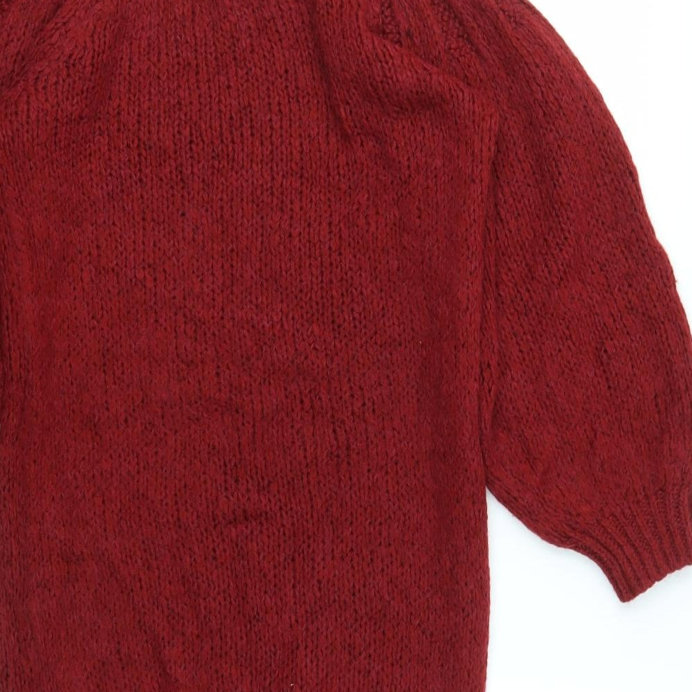 ASOS Womens Red   Pullover Jumper Size 10
