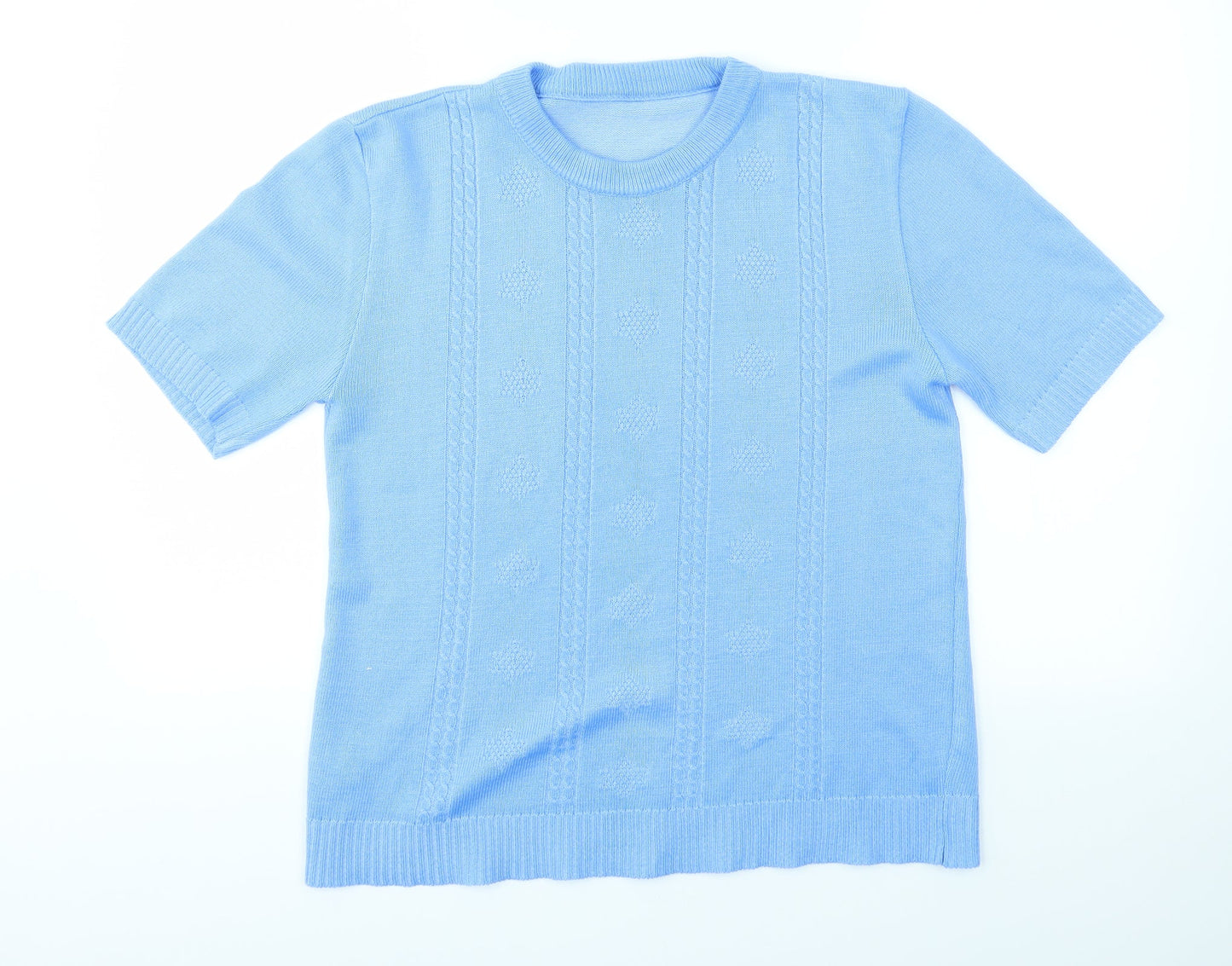 Preworn Womens Blue   Basic T-Shirt Size S