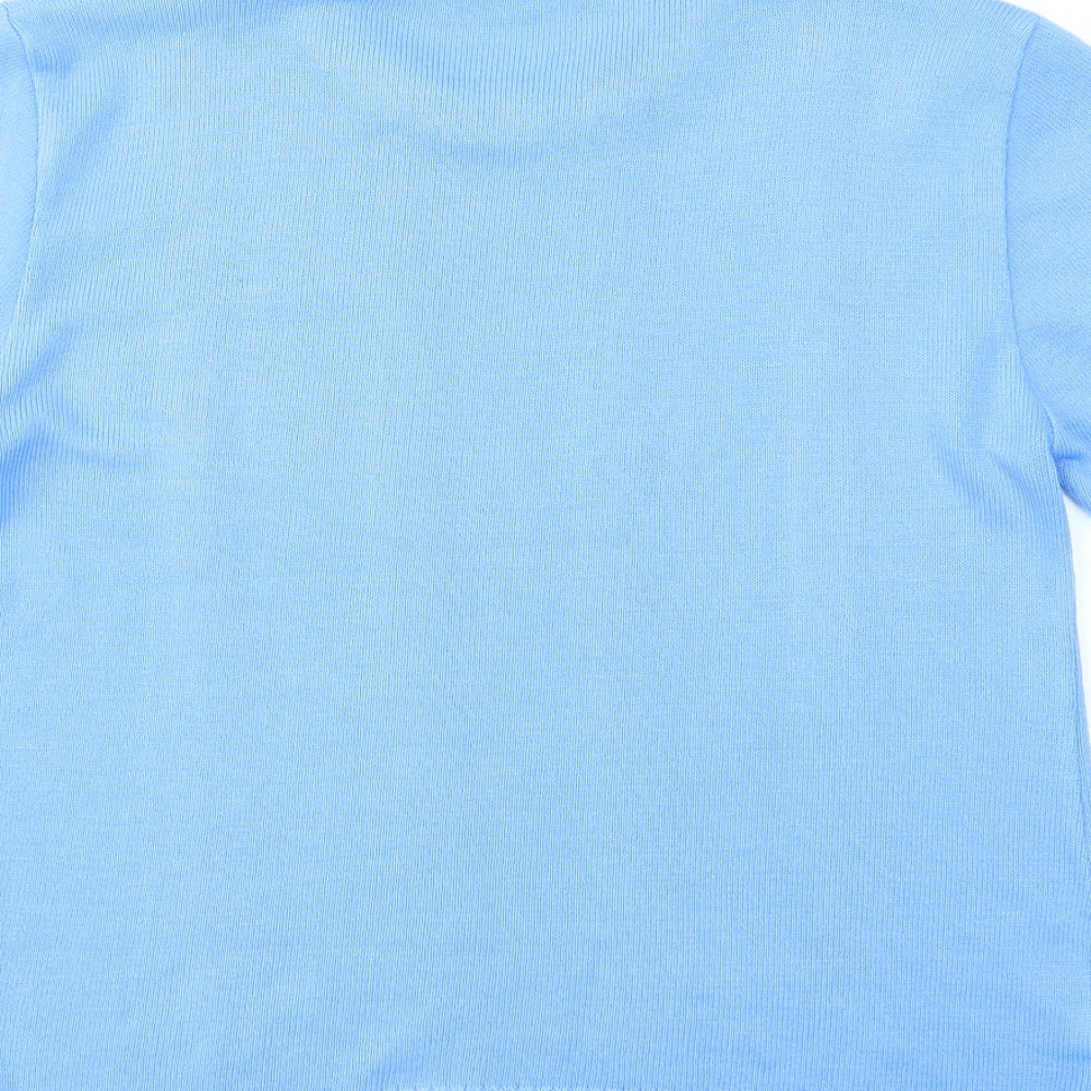 Preworn Womens Blue   Basic T-Shirt Size S