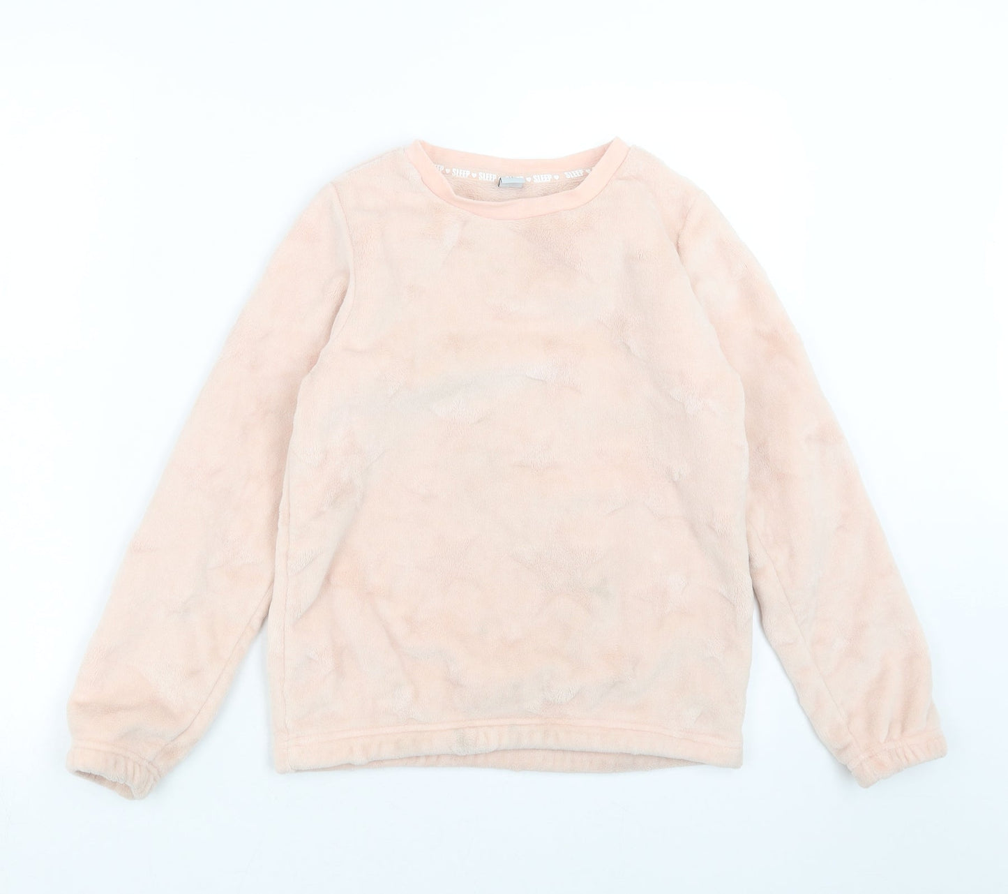 Primark Girls Pink Geometric  Top Pyjama Top Size 11-12 Years  - Star Pattern