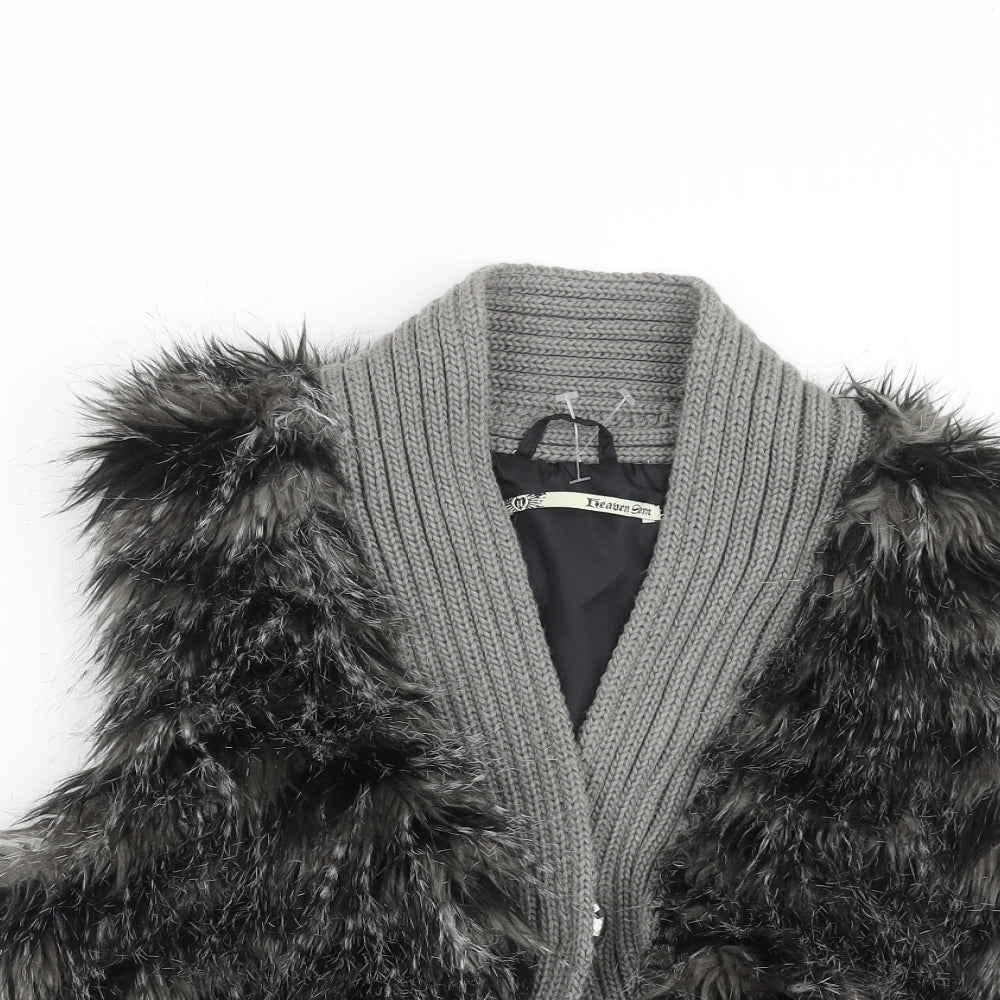 Heaven Sent Womens Grey   Cardigan Jumper Size 14