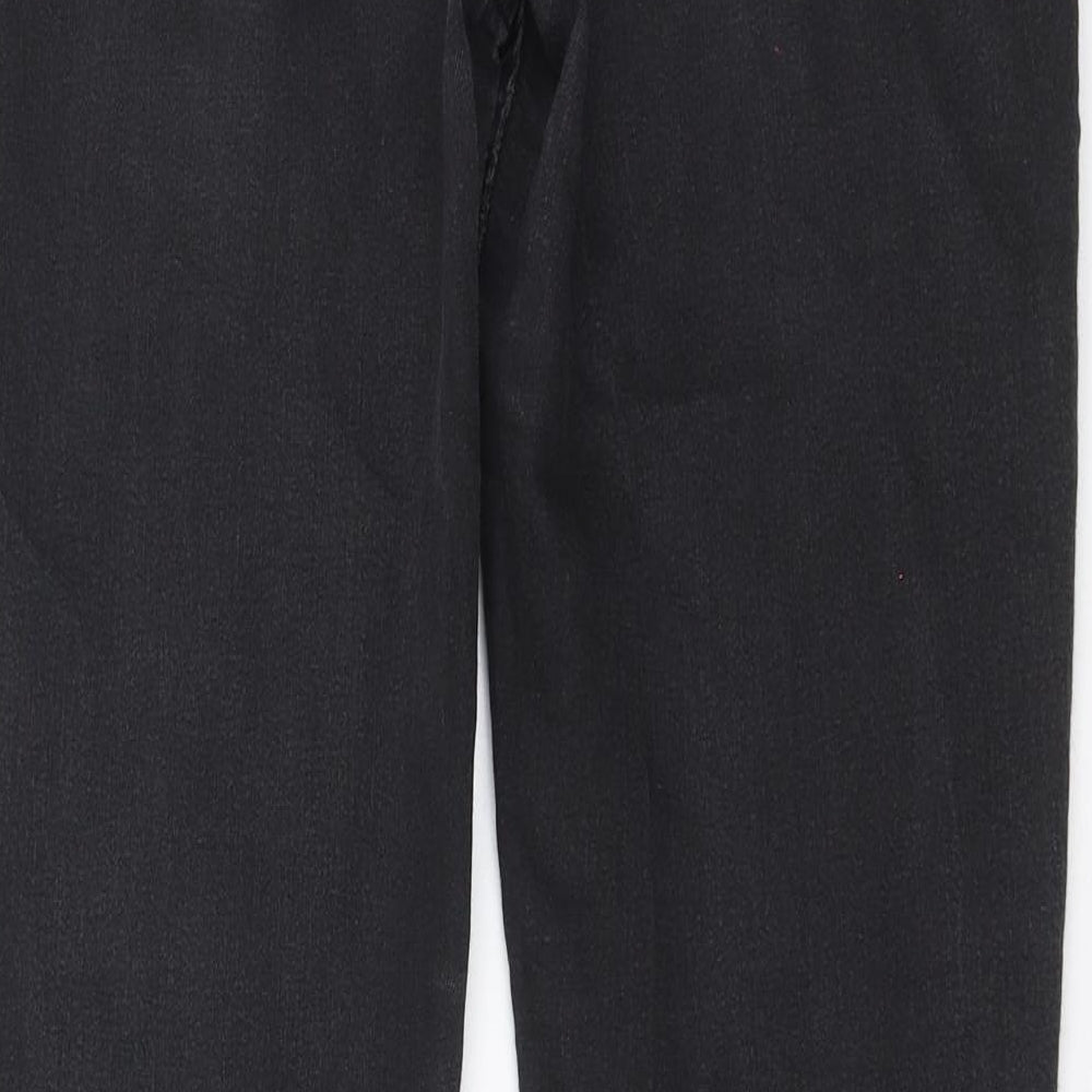 New Look Womens Grey  Denim Skinny Jeans Size 14 L29 in